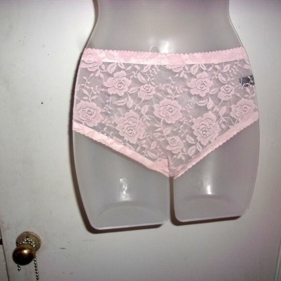 Youmita Peach Whip Lace Demi 34B Bra & Coordinating Small Seamless Panty NWT - Picture 5 of 7